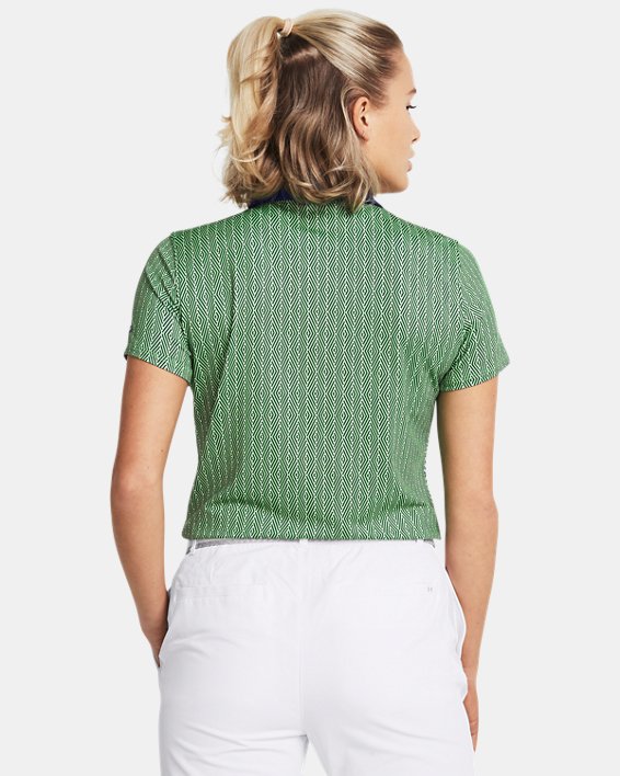 Women's UA Playoff Ace Polo in Green image number 1